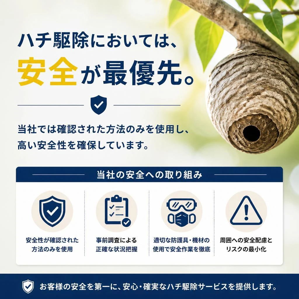 4. 安全な駆除方法