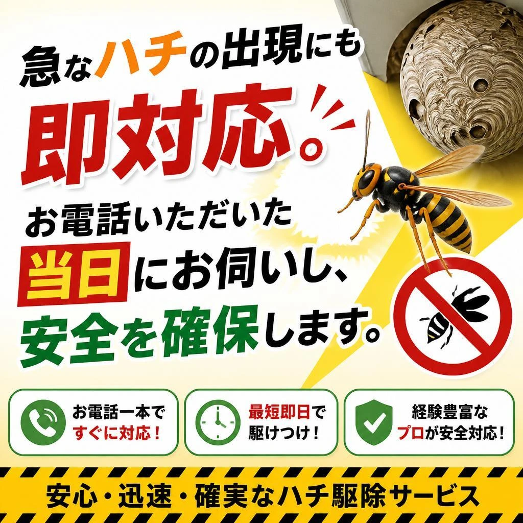 即日対応可能！