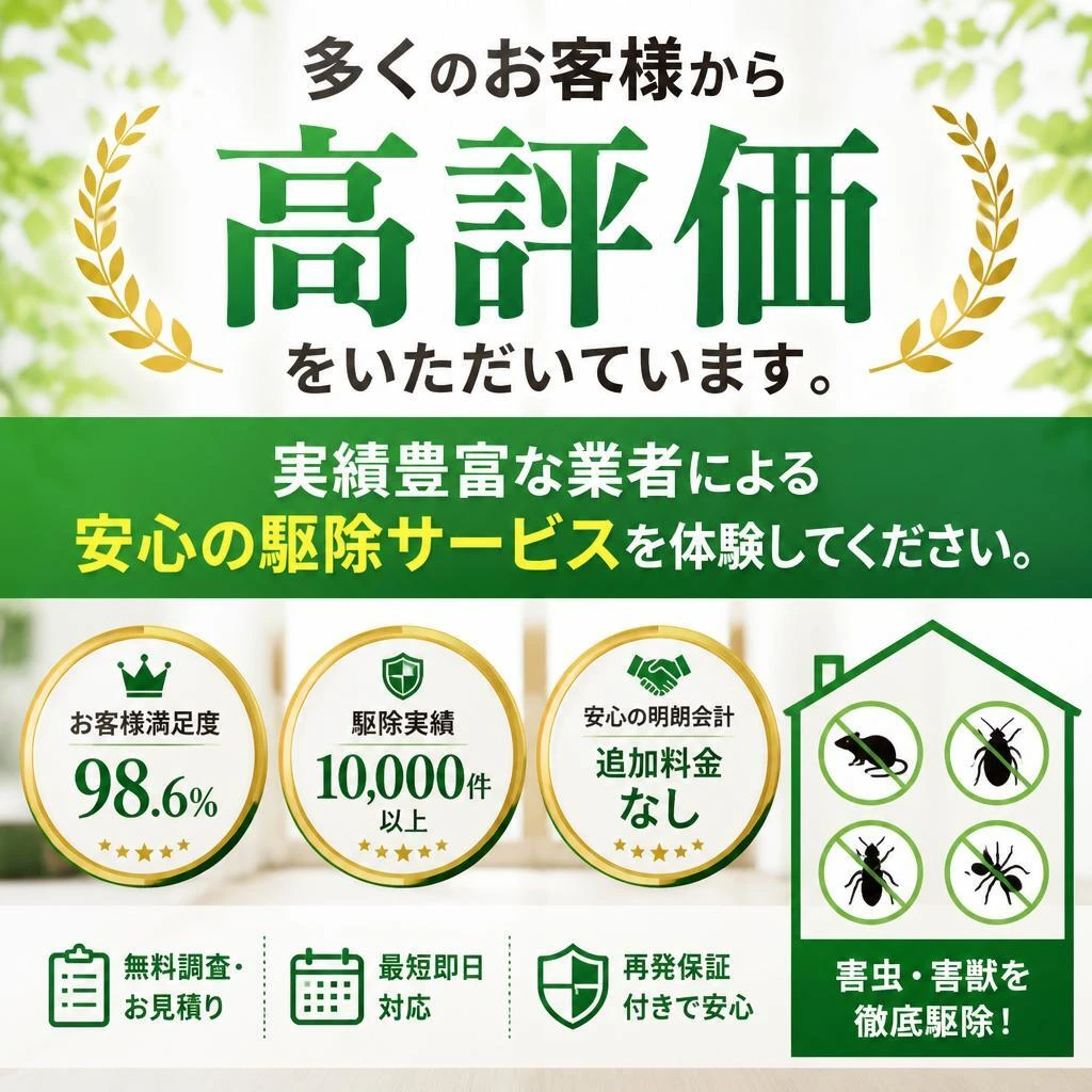 お客様の声：実績と信頼が証明する安心感