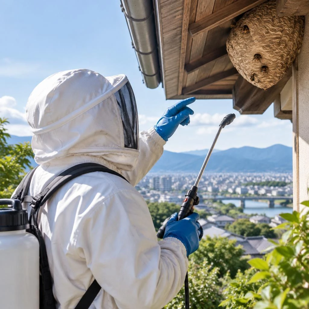 口コミで高評価を目指す、蜂奉行の安心サービス